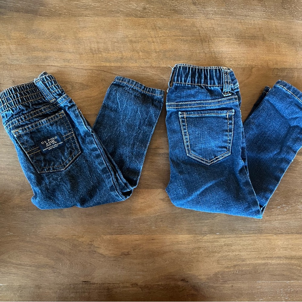 💥2/$20 Set of Jeans - 2T toddler boy bundle